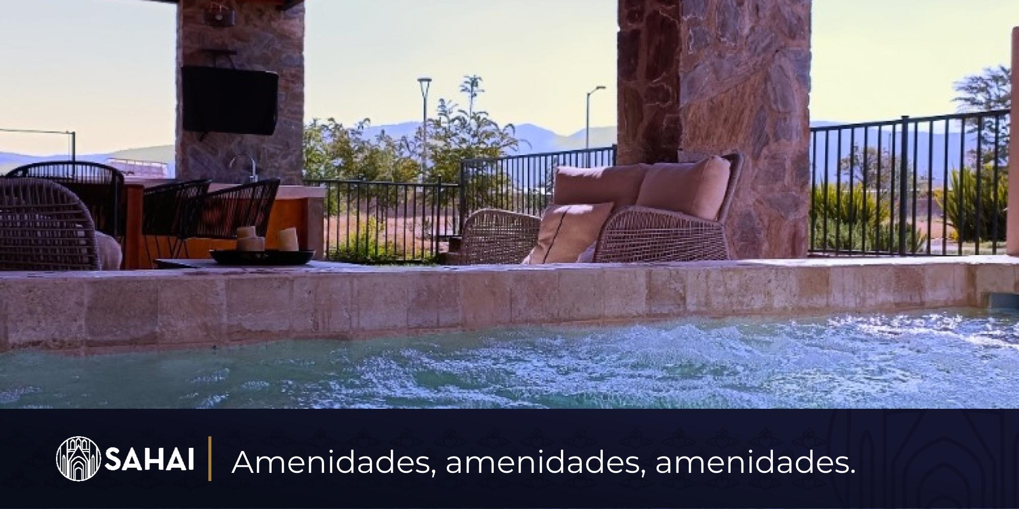 Amenidades, amenidades, amenidades.