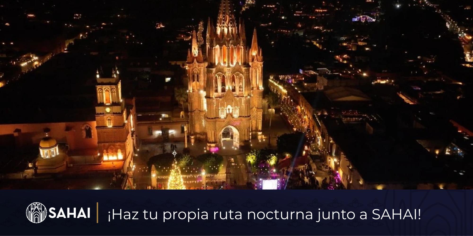 ¡Haz tu propia ruta nocturna junto a SAHAI!