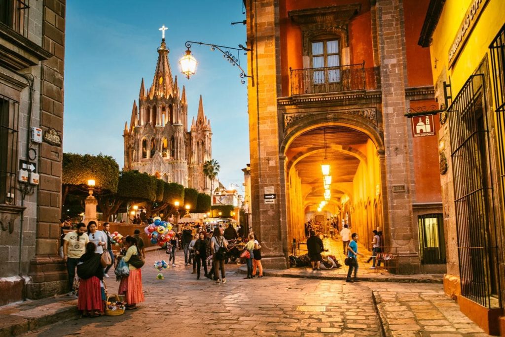 Calles en San Miguel de Allende