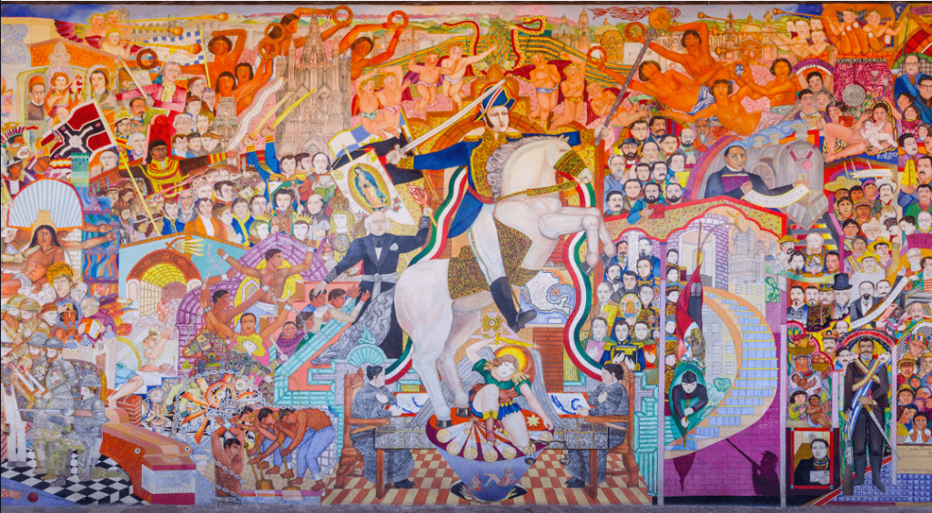 Mural en San Miguel de Allende
